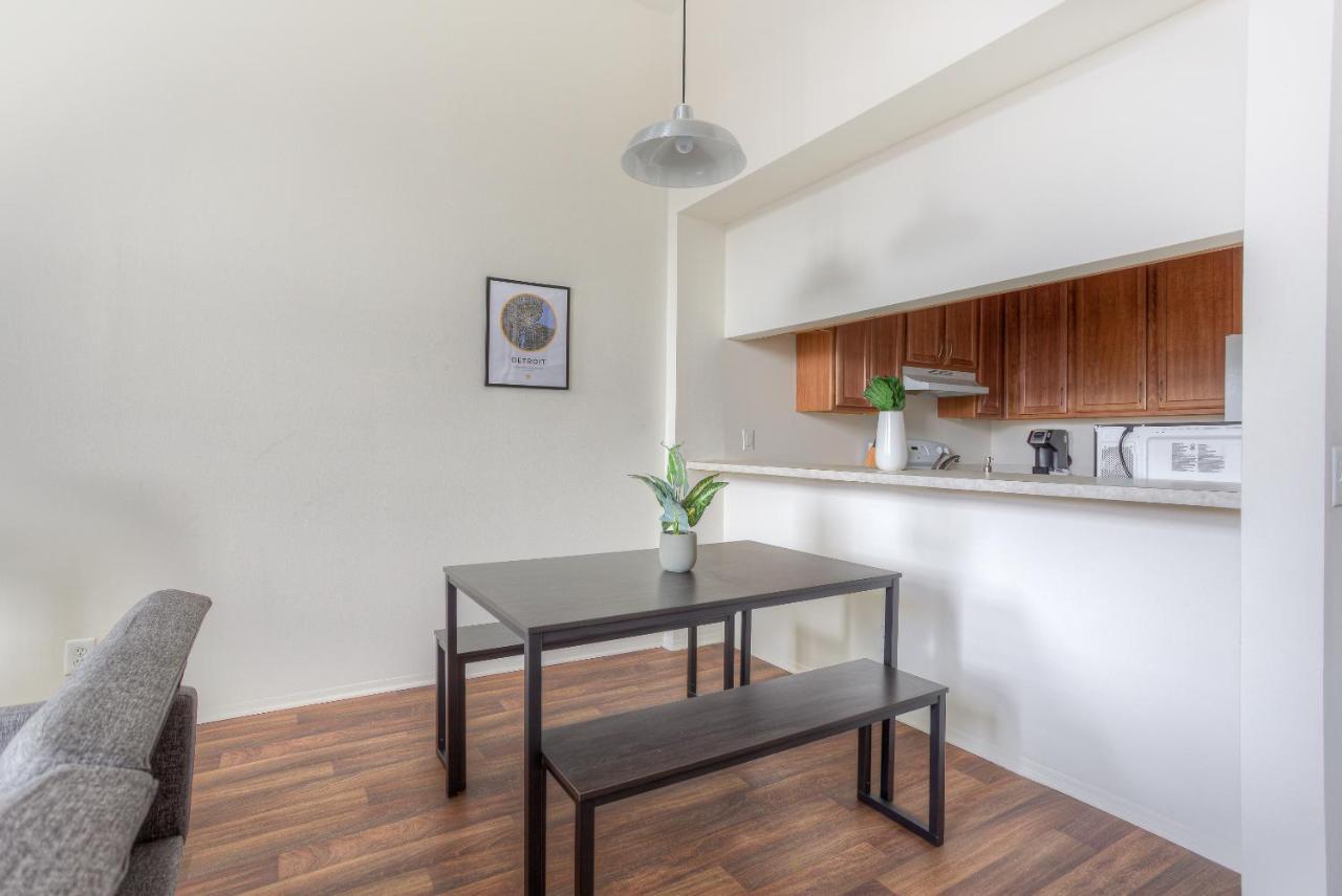 Frontdesk I River Place Apts Rivertown Detroit Leilighet Rom bilde