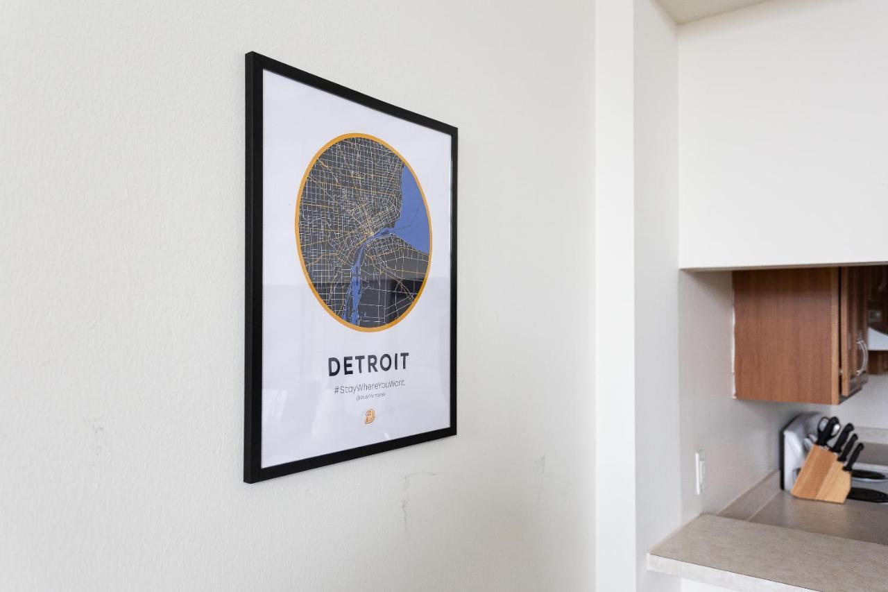 Frontdesk I River Place Apts Rivertown Detroit Leilighet Rom bilde